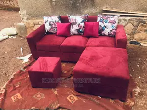 Mini Maroon Sofa