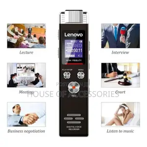 Original LENOVO B618 Digital Voice Recorder, 8gb