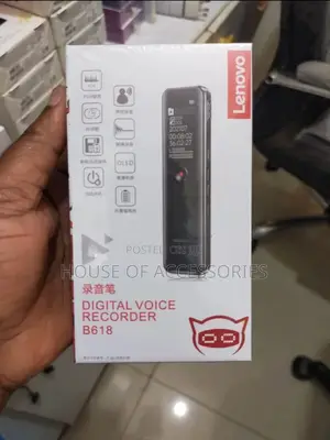 Original LENOVO B618 Digital Voice Recorder, 8gb