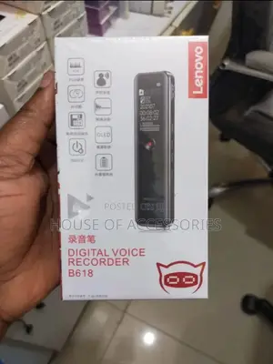 Original LENOVO B618 Digital Voice Recorder, 8gb