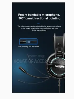 Original LENOVO G30 7.1 Stereo Rgb Gaming Headset
