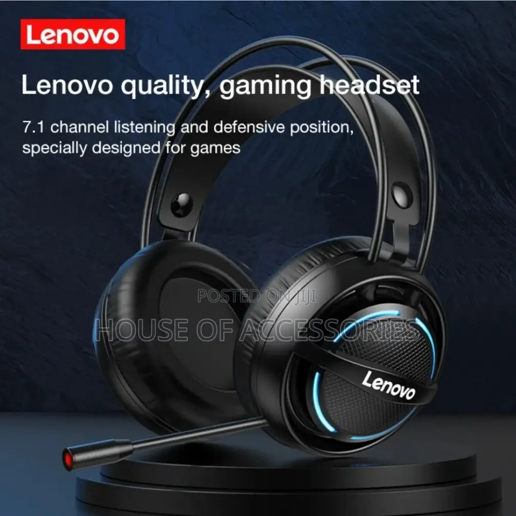Original LENOVO G30 7.1 Stereo Rgb Gaming Headset