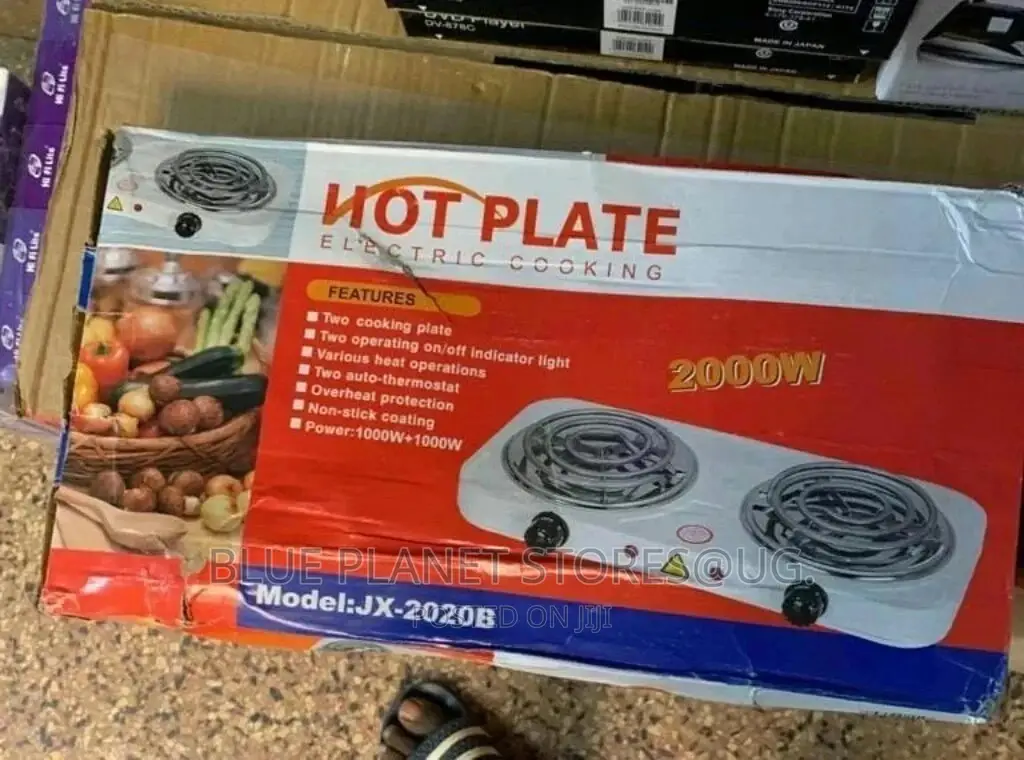 HOTPLATE Double Electric Coil Hotplate || 2000w || JX-2020B