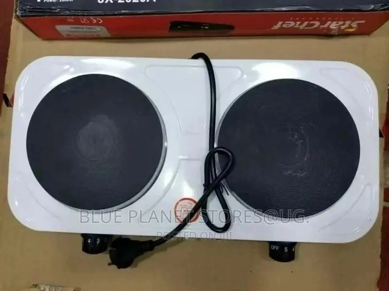 Starchef Double Electric Hotplates || 2000w || JX-2020A.