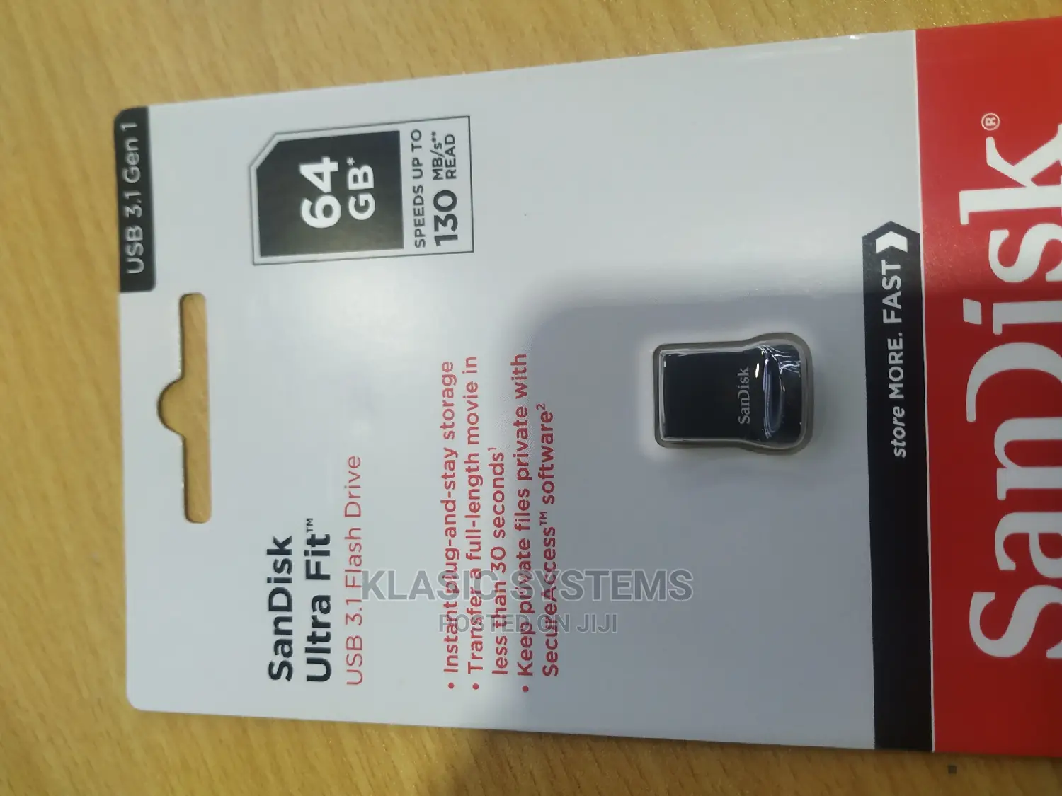 Ultra Slim USB 3.1 Flash Drive 64gb