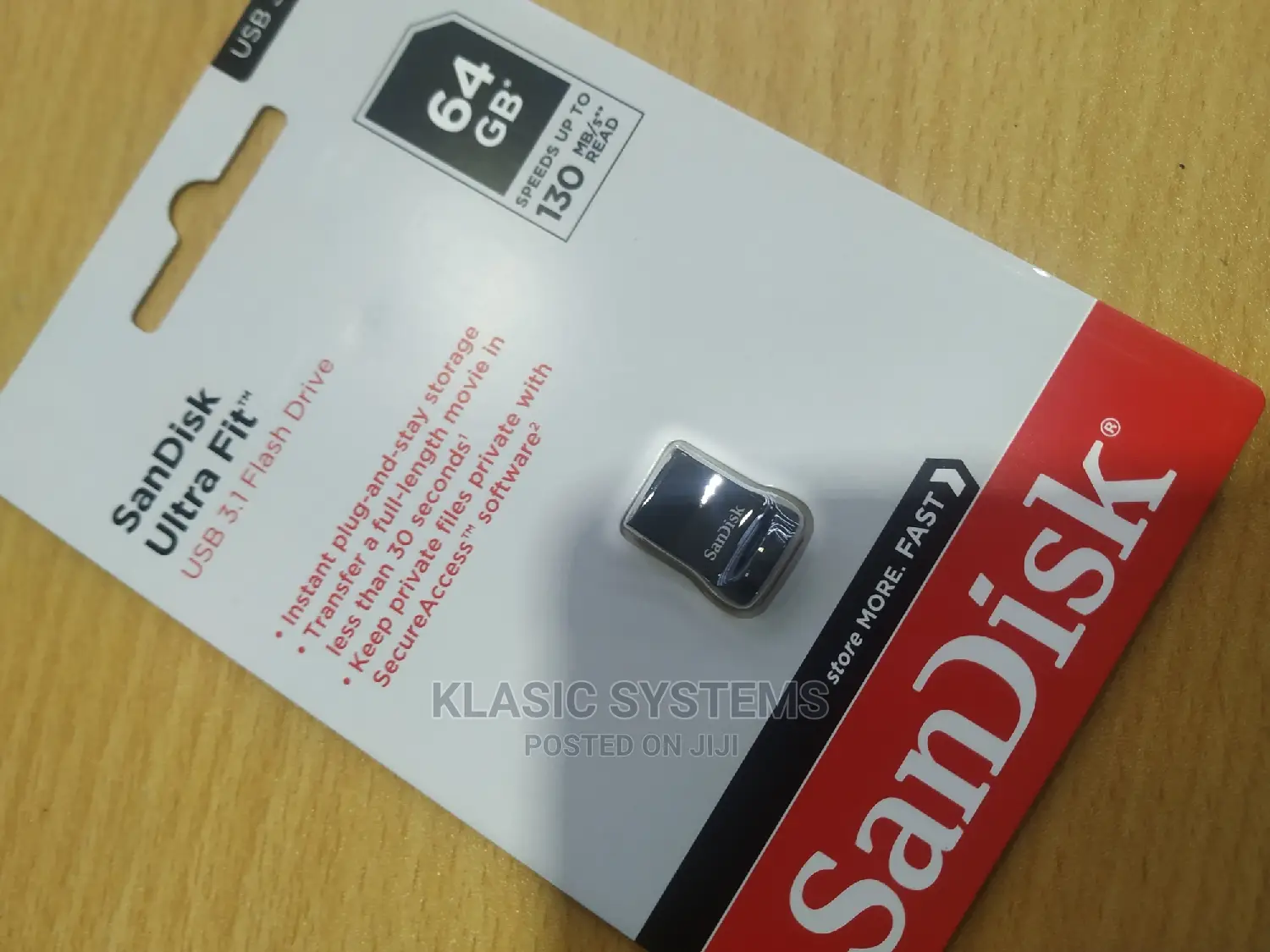 Sandisk 64gb Ultra Fit Flash Drive