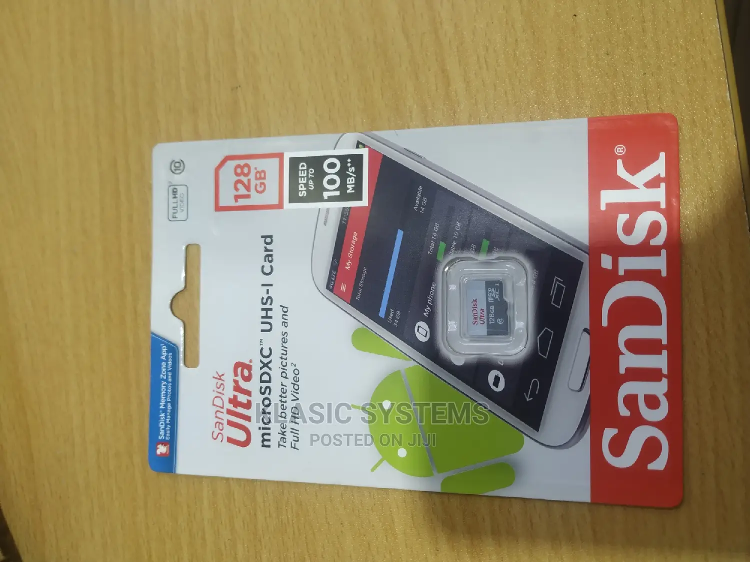 Sandisk Ultra Micro SD Memory Card 128gb