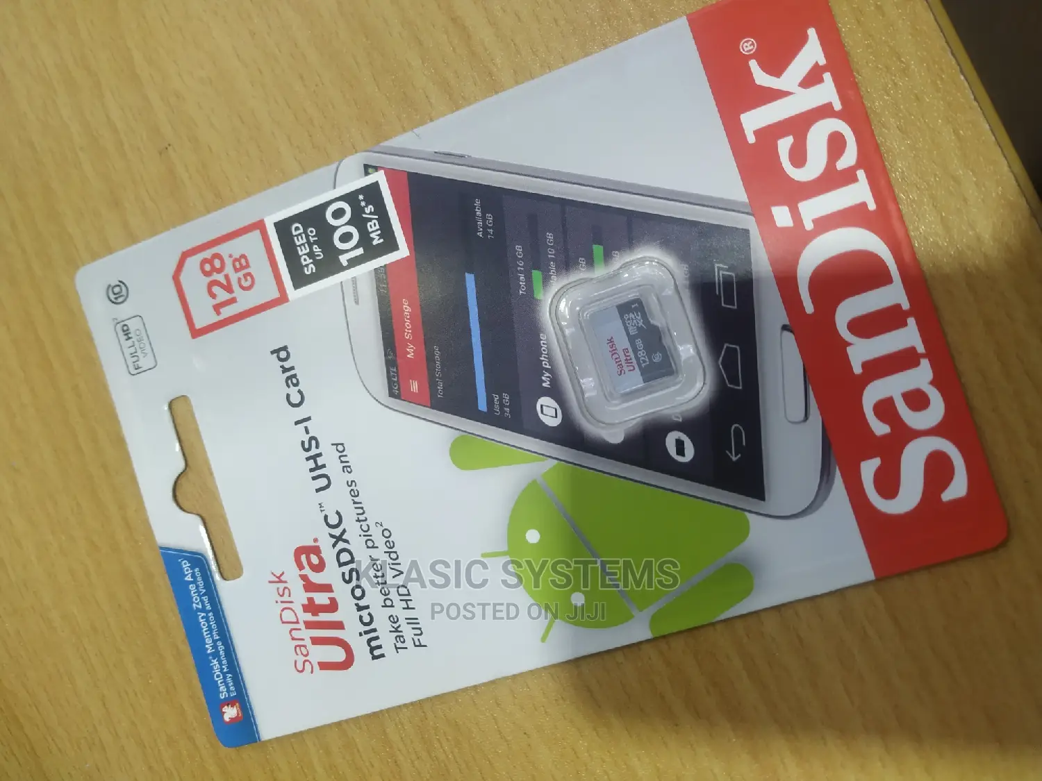 Sandisk Micro SD Memory Card 128gb