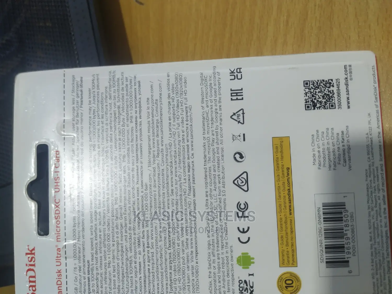 Sandisk Ultra Micro SD Memory Card 128gb for You