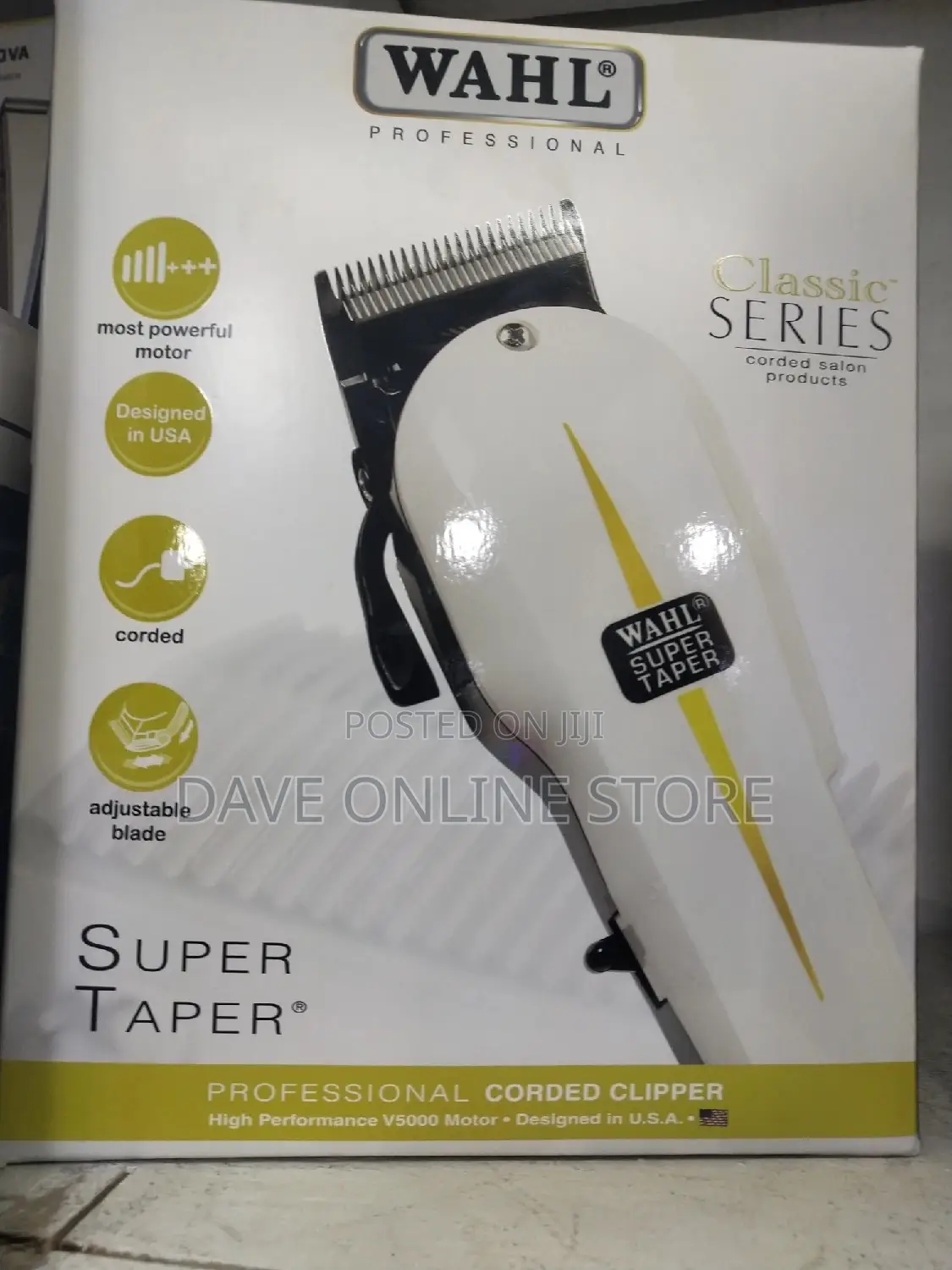 Original Wahl Professional Super Taper Hair Clipper