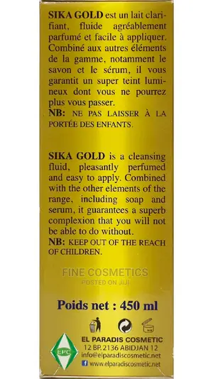 ORIGINAL Sika Gold Unifying Complexion Body Lotion 450ML