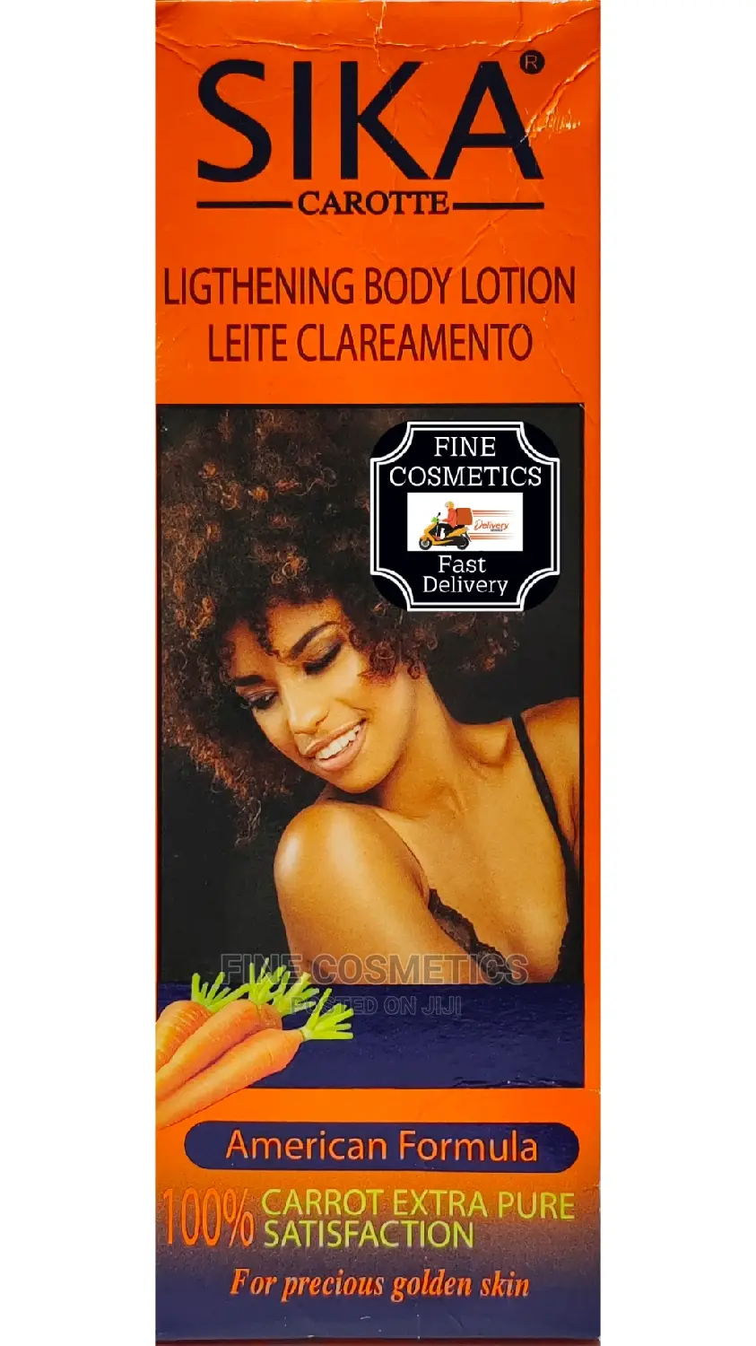 ORIGINAL Sika Gold American Formula Carrot Lightening Lotion