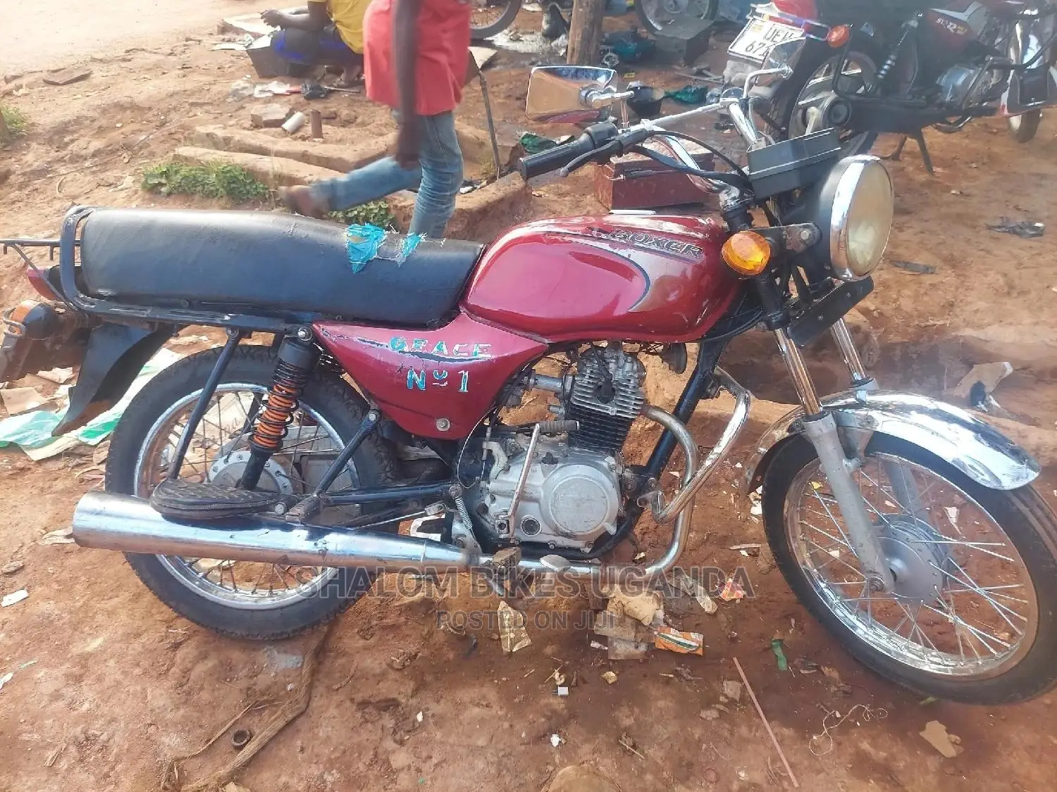 Bajaj Boxer 2019 Red