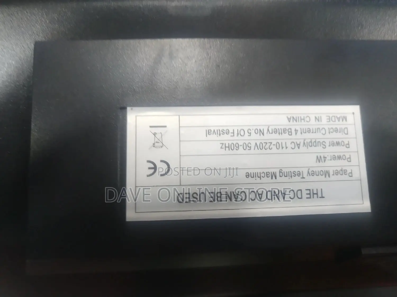Ac and Dc Money Detector