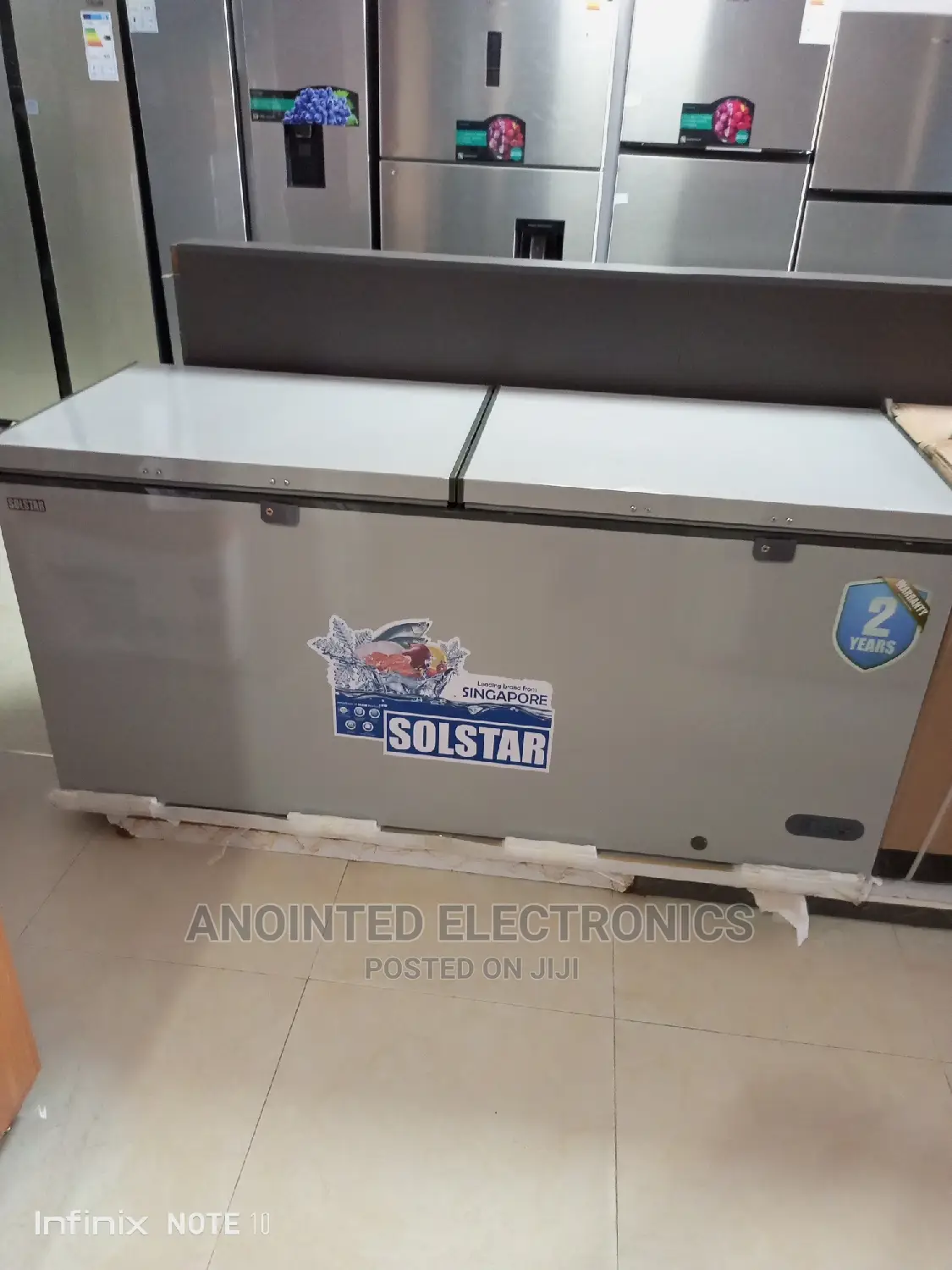 Solster 800L Deep Freezer