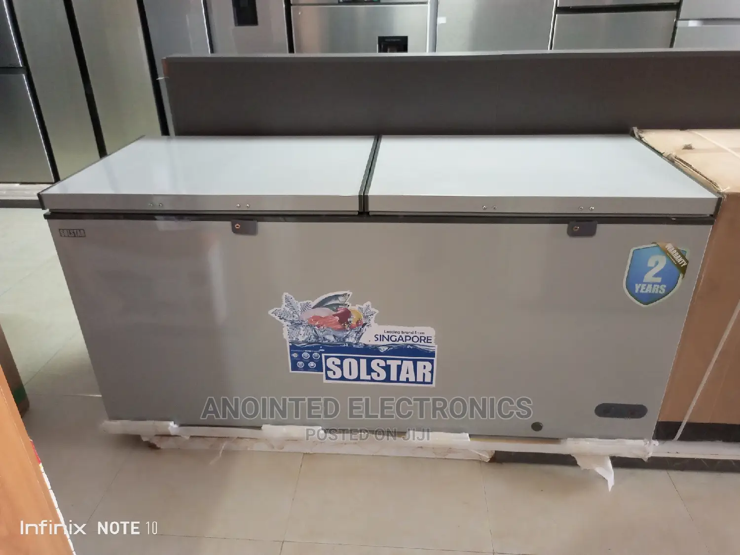 Solster 800L Deep Freezer