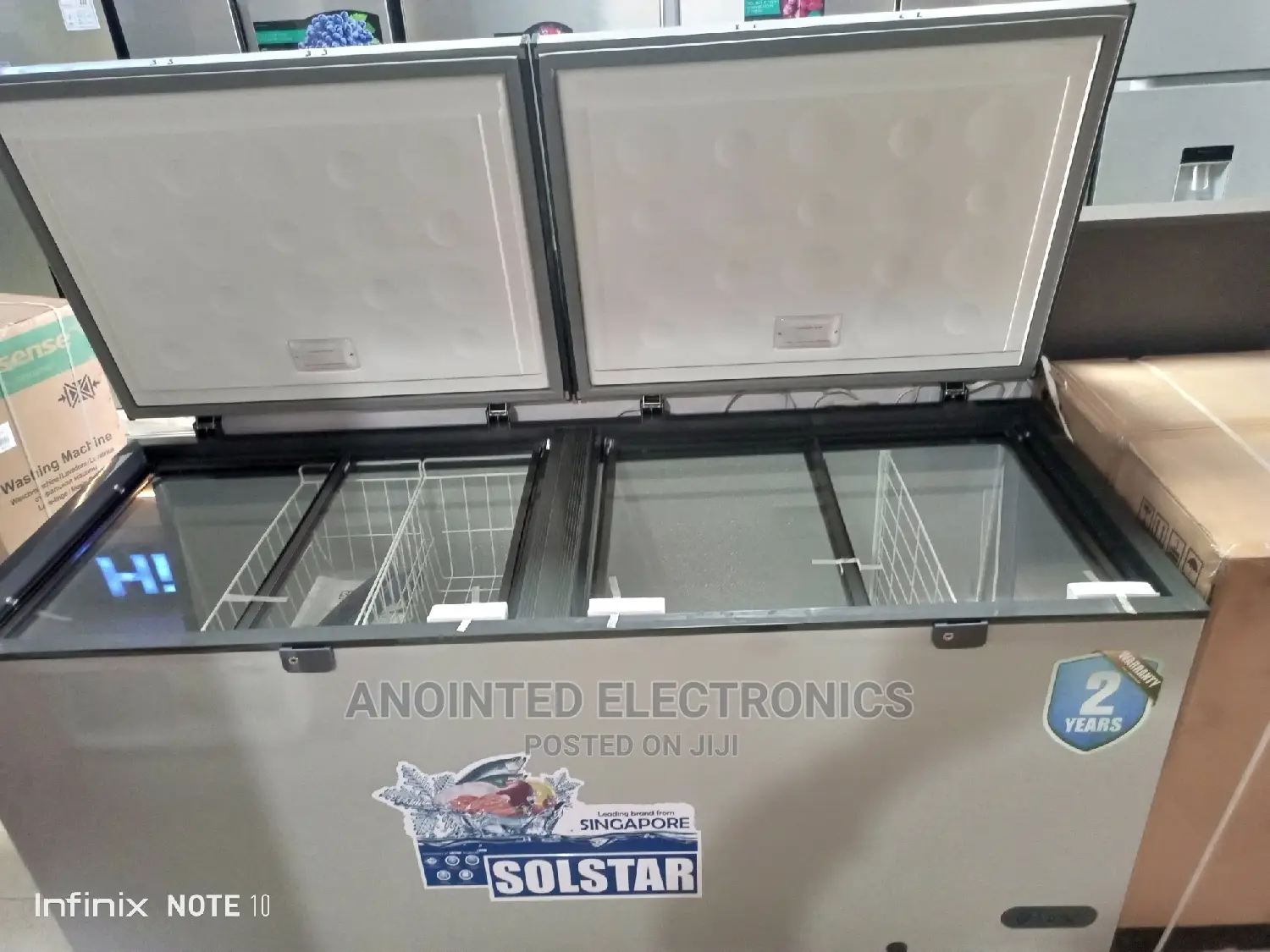 Solster Deep Freezer 800L
