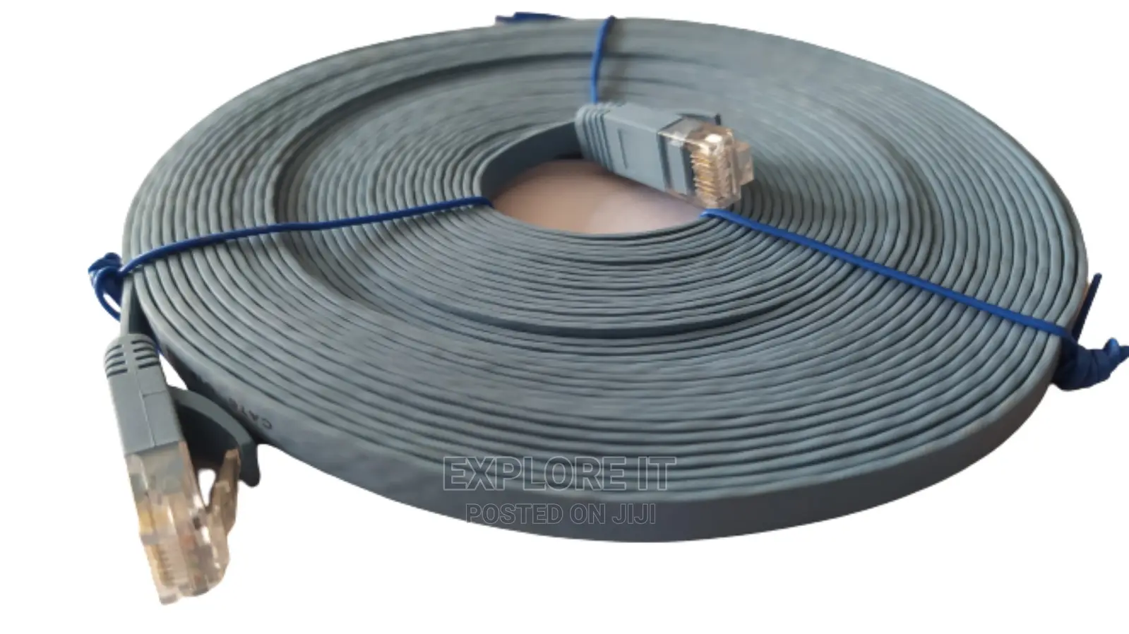 Ethernet Cable Flat Cat6 - Patch Cable 10 Meters