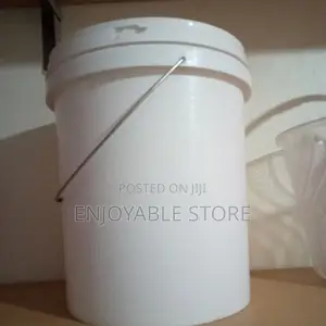 Plastic Empty Paint Bucket