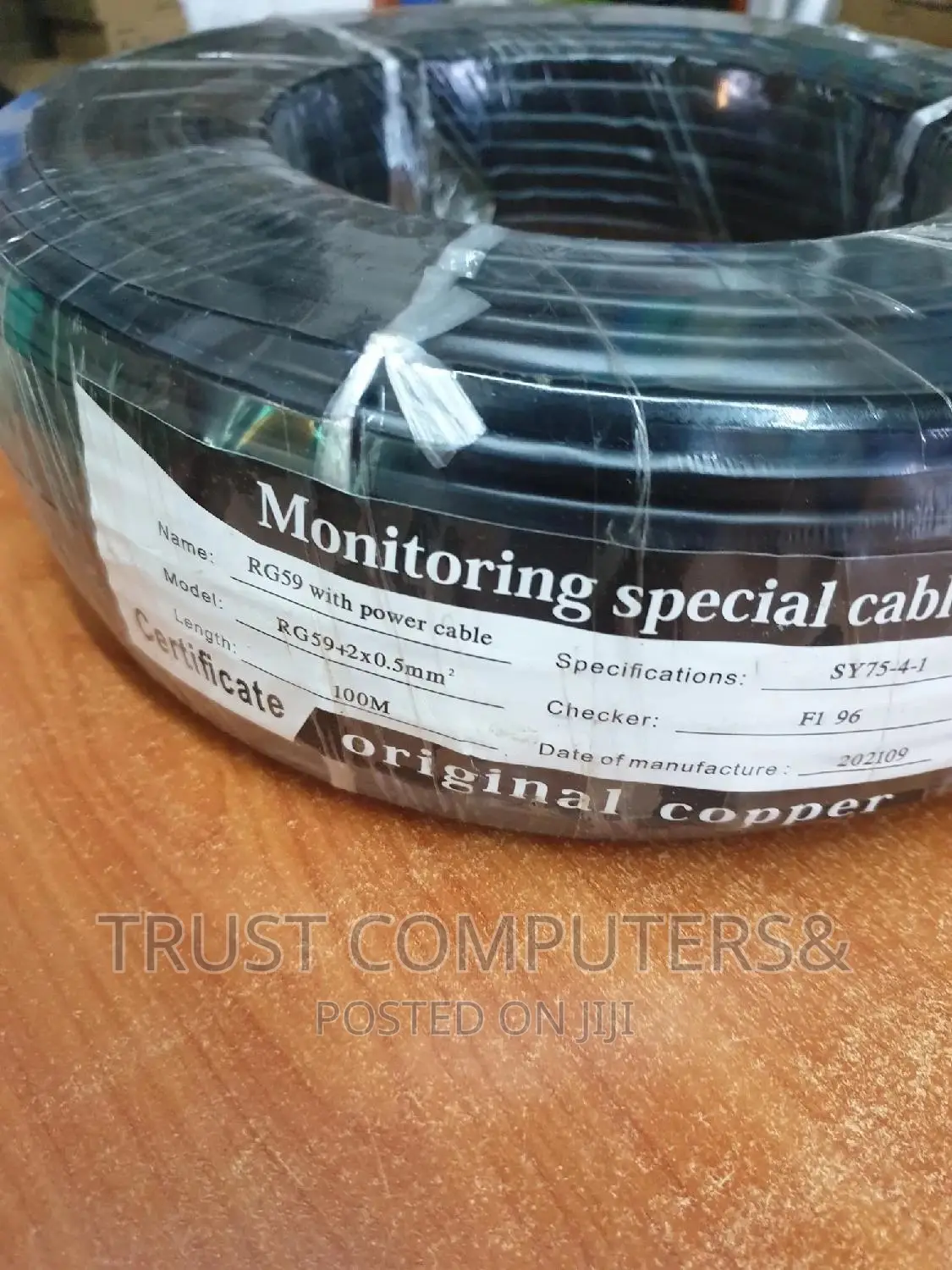Coaxial Cable 100m, Vedio Cables