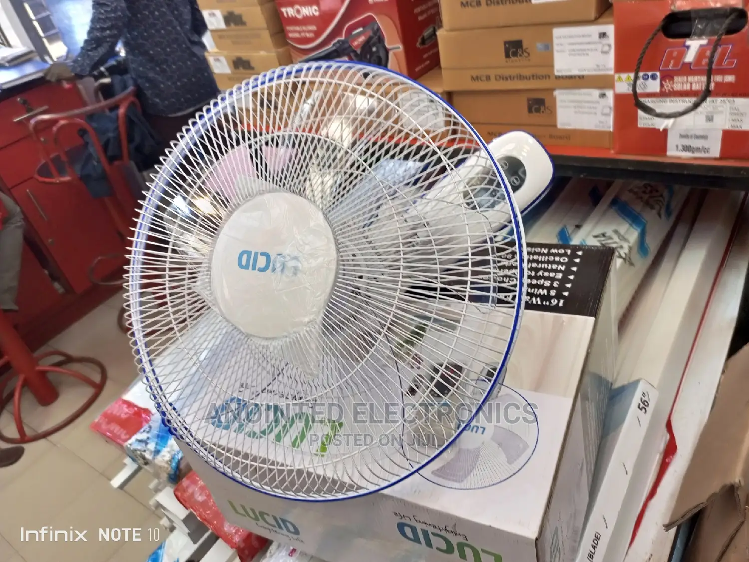 Lucid Remote Fan