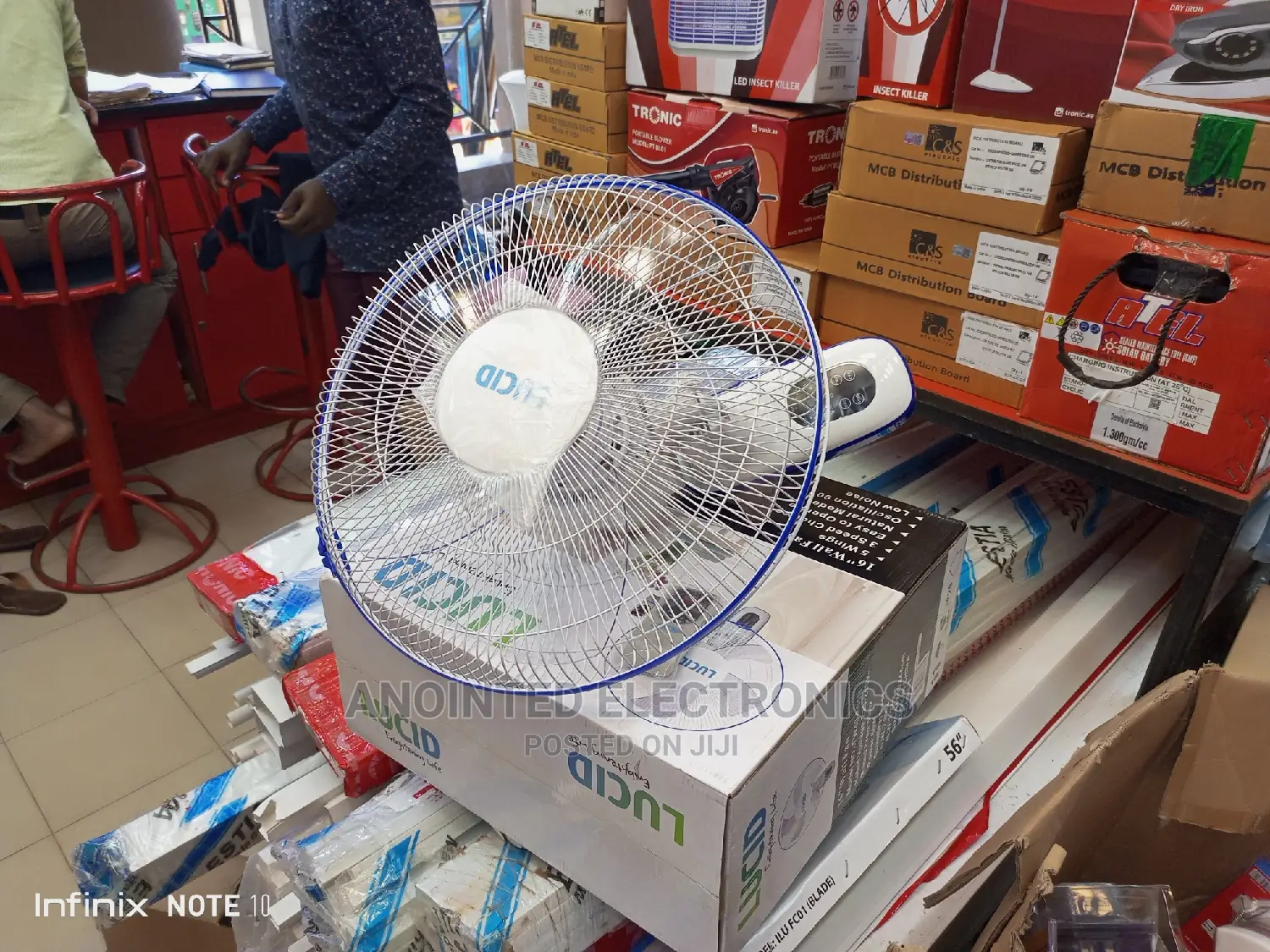 Lucid Wall Remote Fan