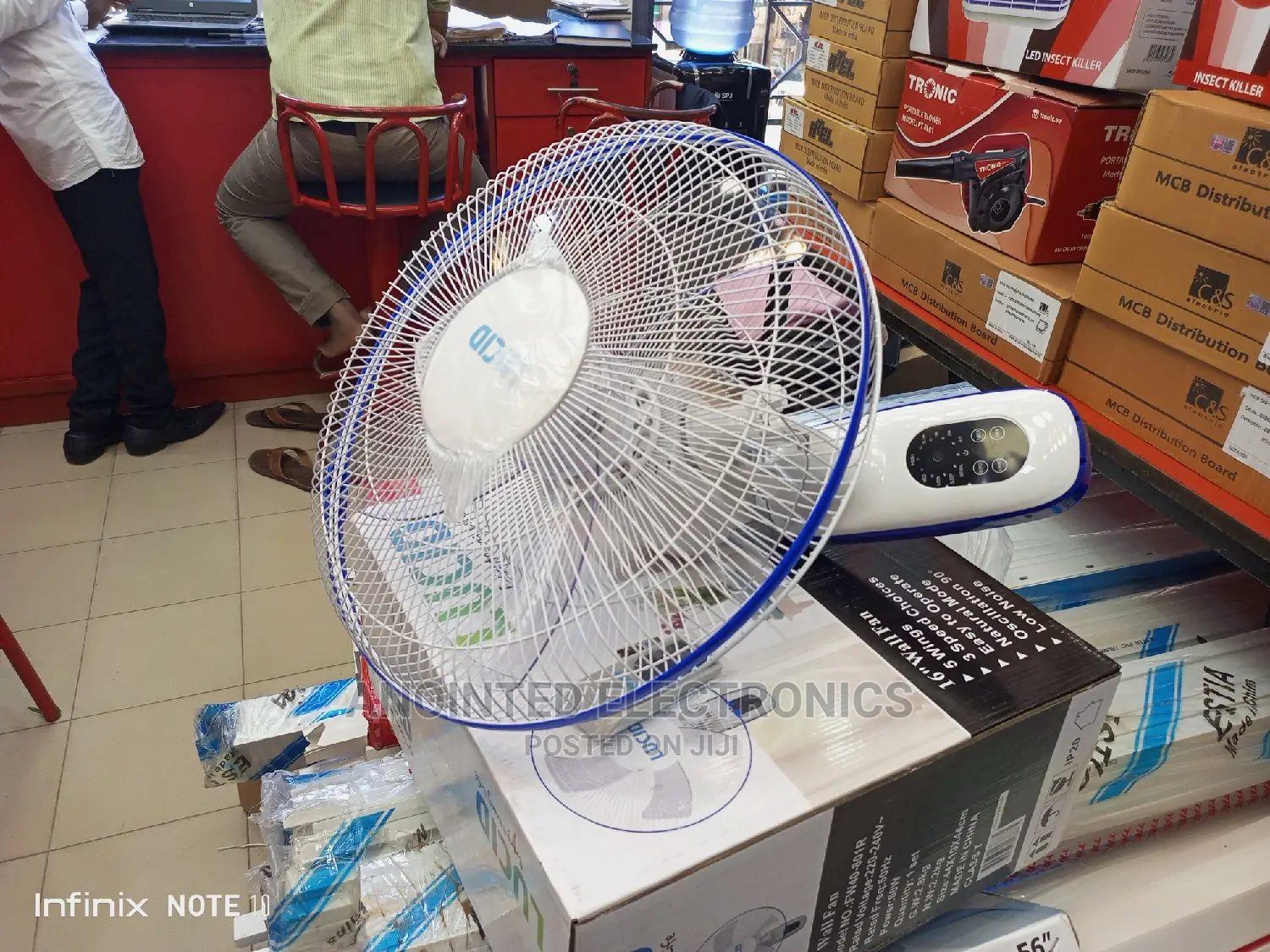 Lucid Wall Remote Fan