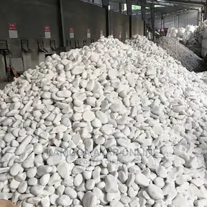 Painted White Stones for Compound Designs