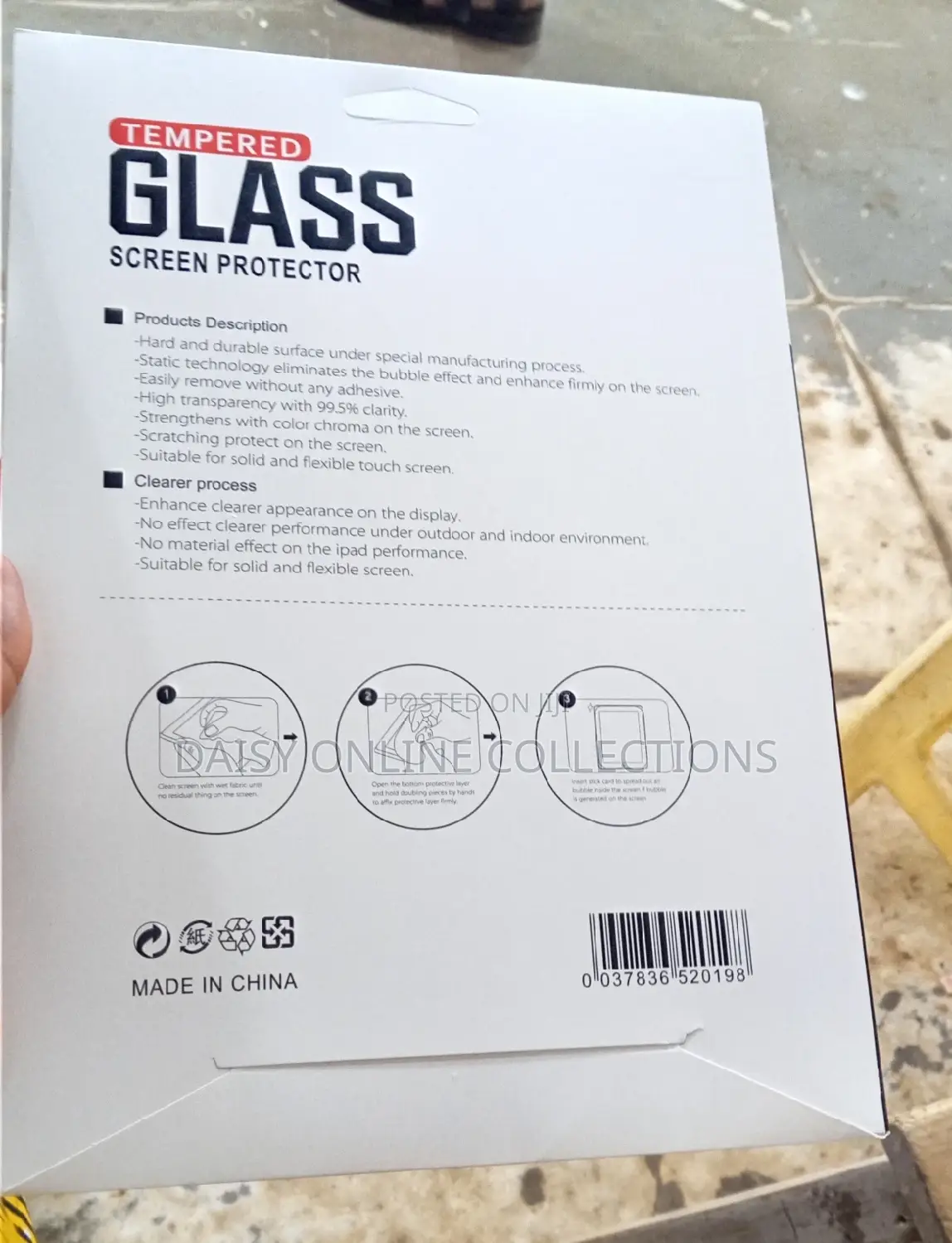 10 Inches Tempered Glass for Tablet