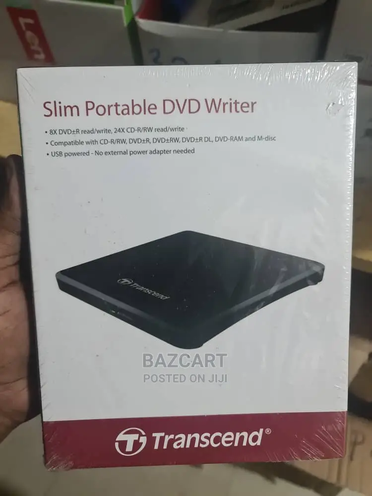 Transend Slim External Dvd Writter