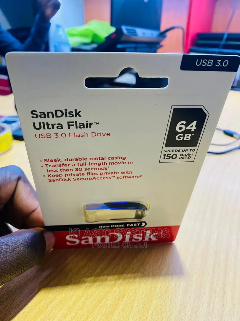 Sandisk Uitra Flair USB 3.0 Flash Drive Available for You