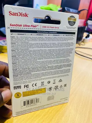 Sandisk Uitra Flair USB 3.0 Flash Drive to Keep Your Data