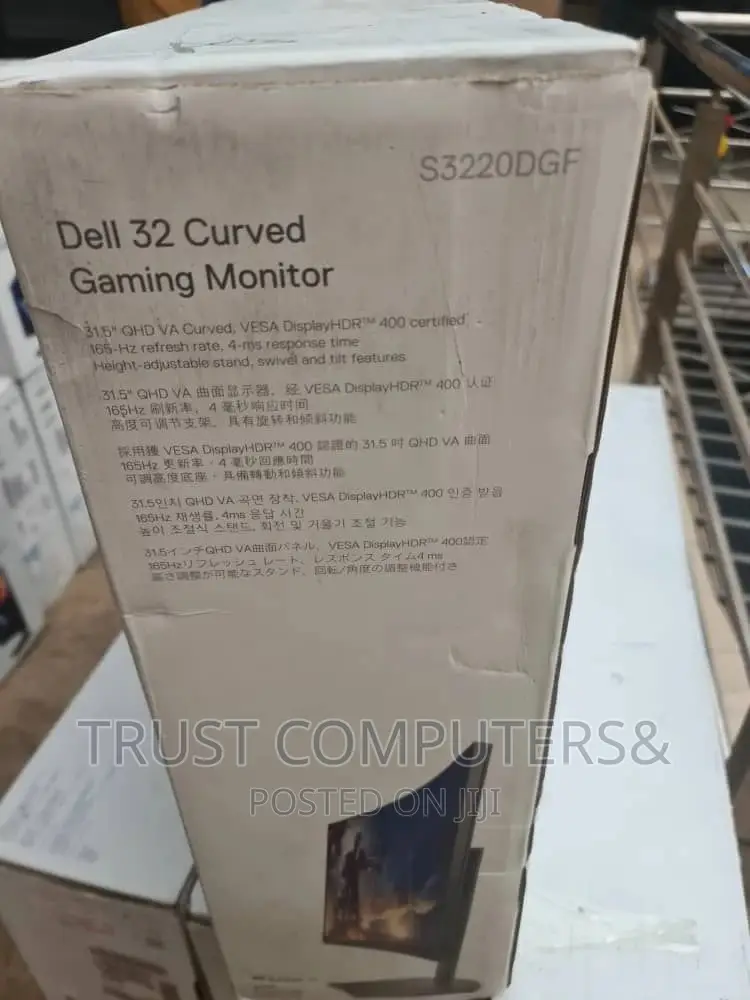 Dell Curved Gaming Monitor 32 Inch S3220DGF