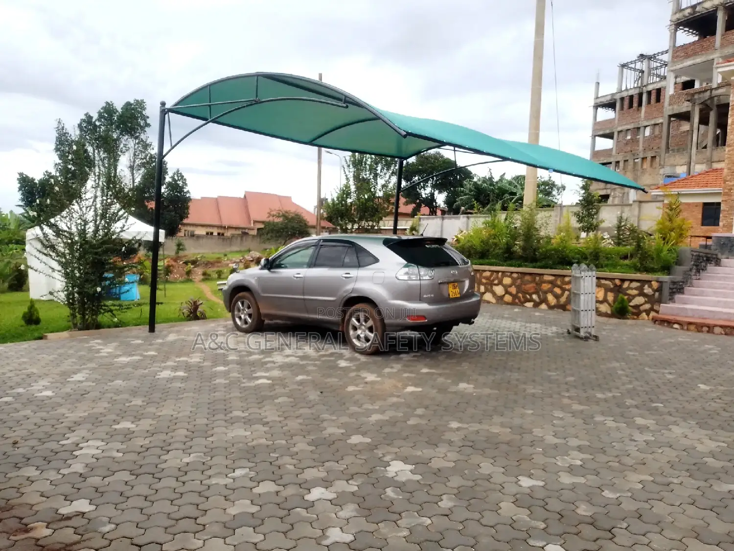 Carpot 2cars Shade Parking Harsh Resistant Weather Elements