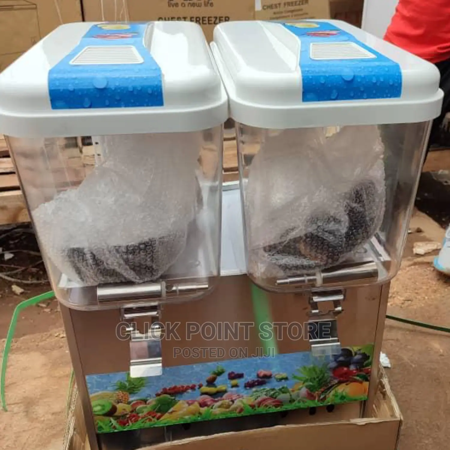 Double Juice Dispensers / Snow White Juice Dispenser/ Juice