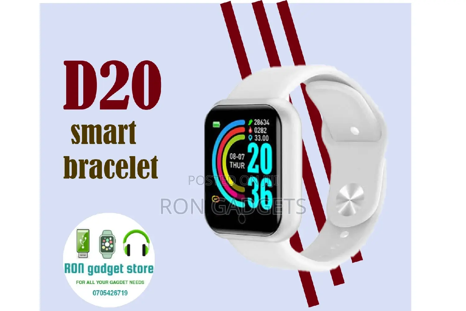 D20 Pro Smart Bracelet