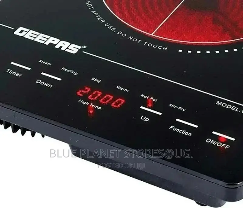 Geepas Digital Single Infrared Cookers || 2000w || GIC33013
