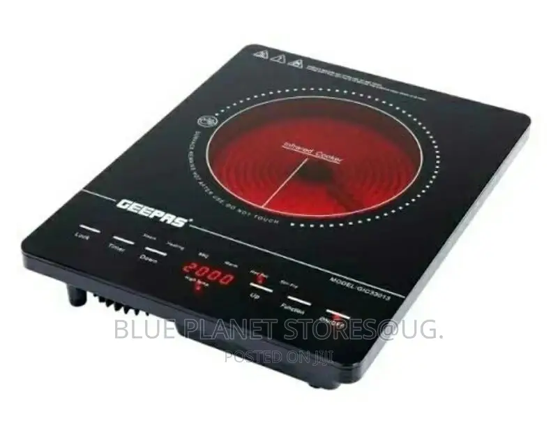 Geepas Digital Single Infrared Cookers || 2000w || GIC33013
