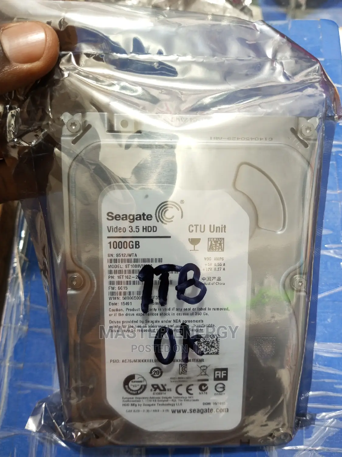1 TB Hard Drive