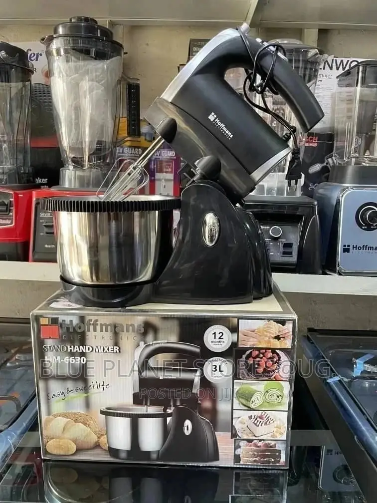 Hoffmans 3litres Stand Mixers || 1000w || 5 Speed || HM-6630