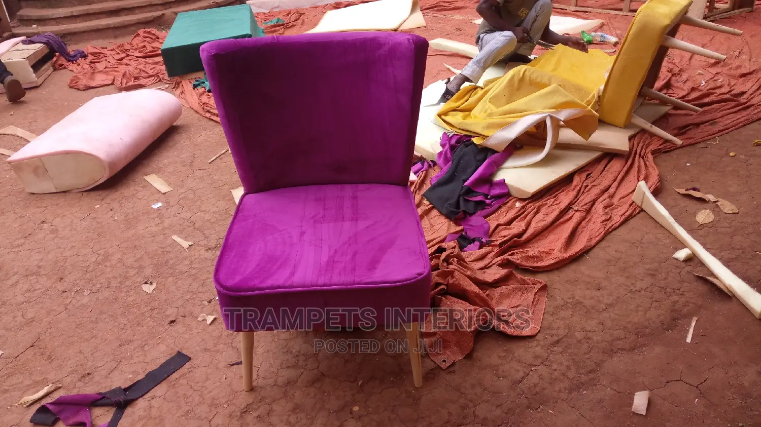 Butterfly Velvet Chairs