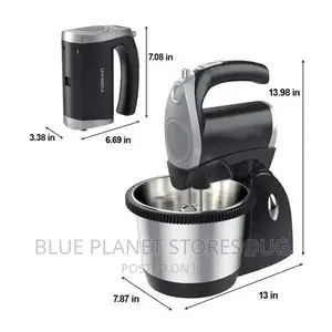 Hoffmans 3litres Stand Mixers || 1000w || 5 Speed || HM-6630