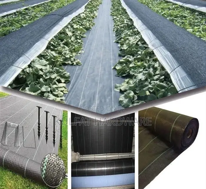 Weed Control Ground (Black Woven Geotextile Membrane)