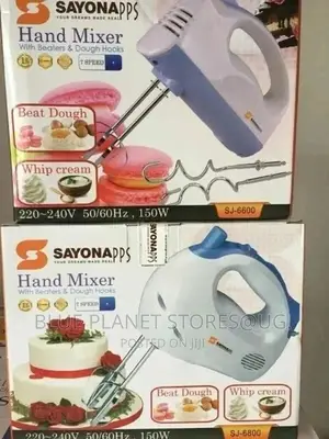 Sayona Electric Hand Mixers || 150w || SJ_6800