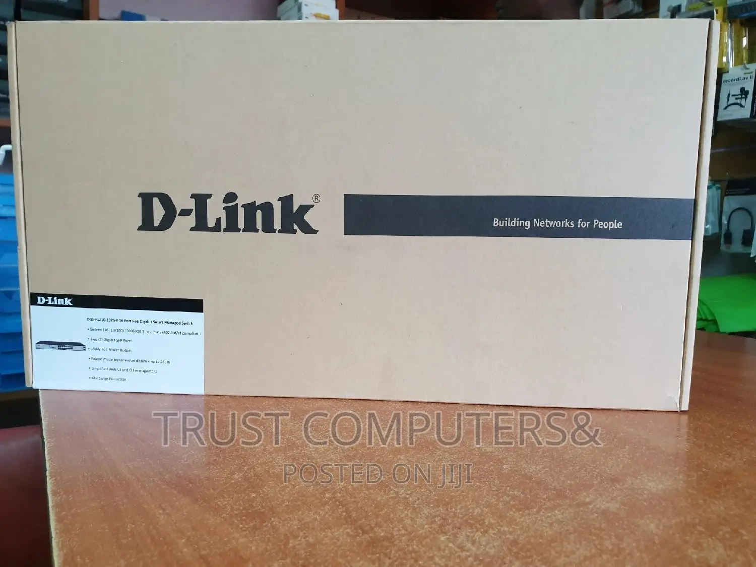 D-Link 16port Dgs-F1210 Poe Gigabit Smart Managed Switch