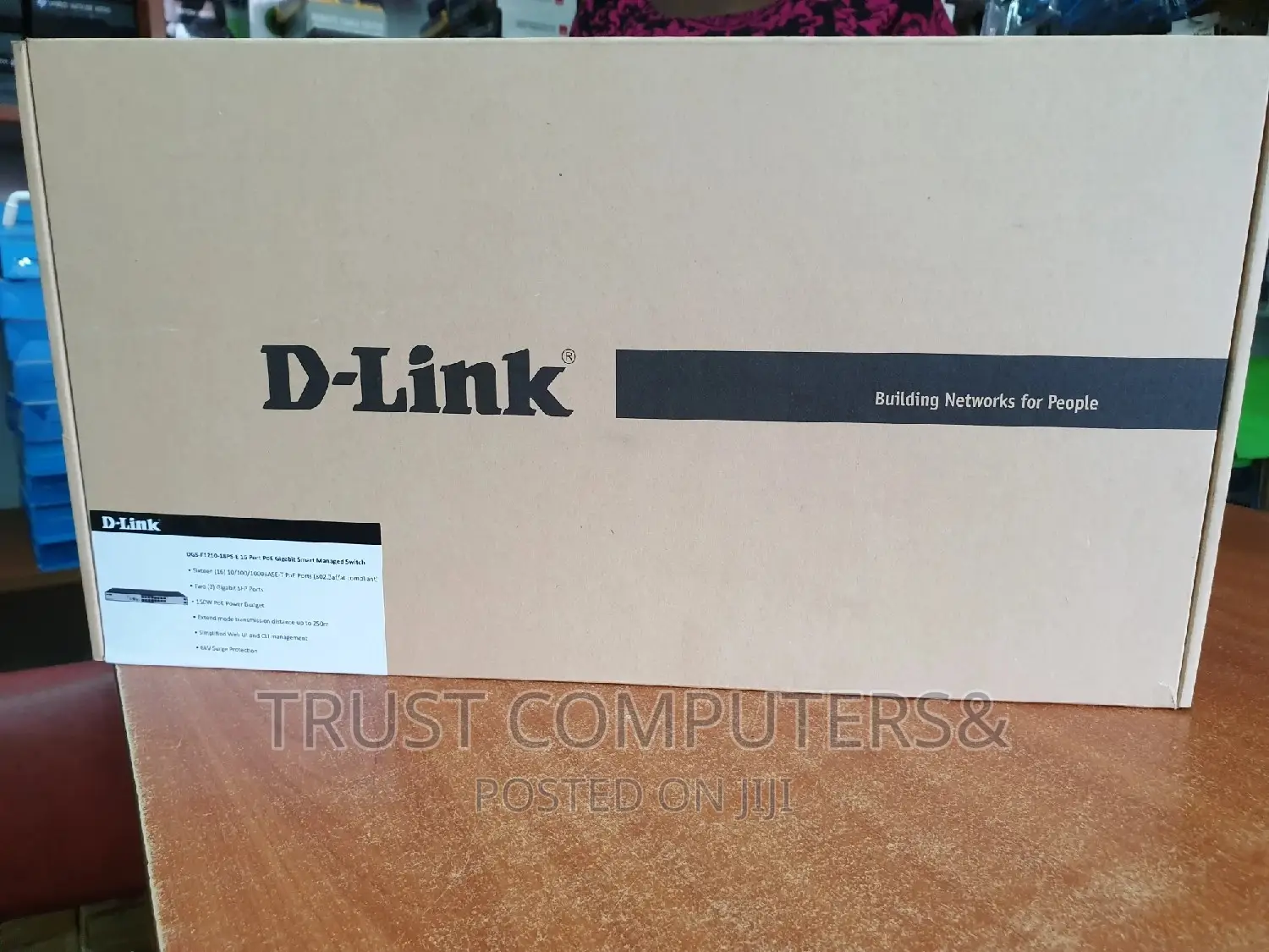 D-Link 16port Dgs-F1210 Poe Gigabit Smart Managed Switch
