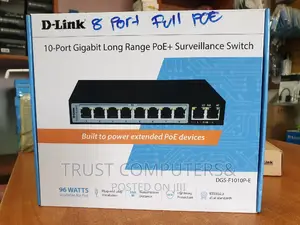 D Link 8port Poe Surveillance Switch