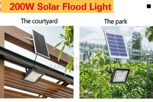 200W Solar Flood Lights