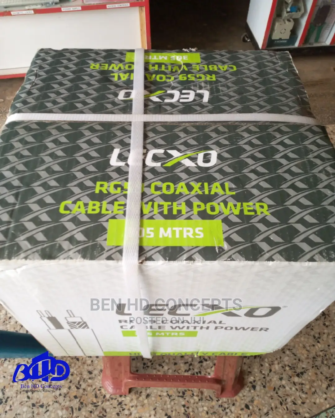 Coaxial Cable With Power (305m)