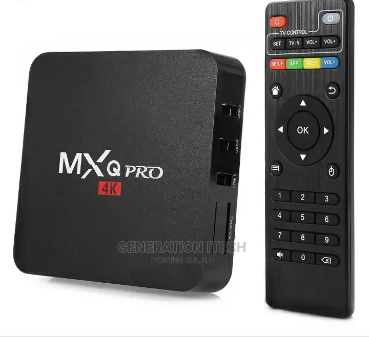 MXQ Pro Smart 4K Android TV Box Amlogic Quad Core
